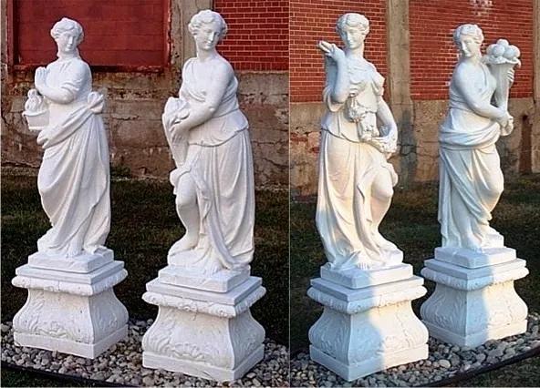 Mother Mary Statue & Outdoor Fountain Italian Decor Ideas?